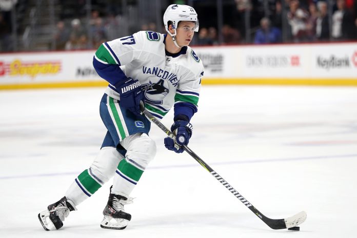 Vancouver Canucks v Colorado Avalanche