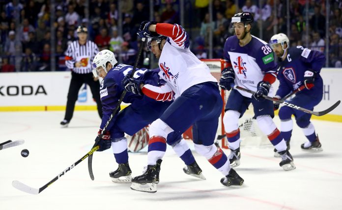 France v Great Britain: Group A - 2019 IIHF Ice Hockey World Championship Slovakia