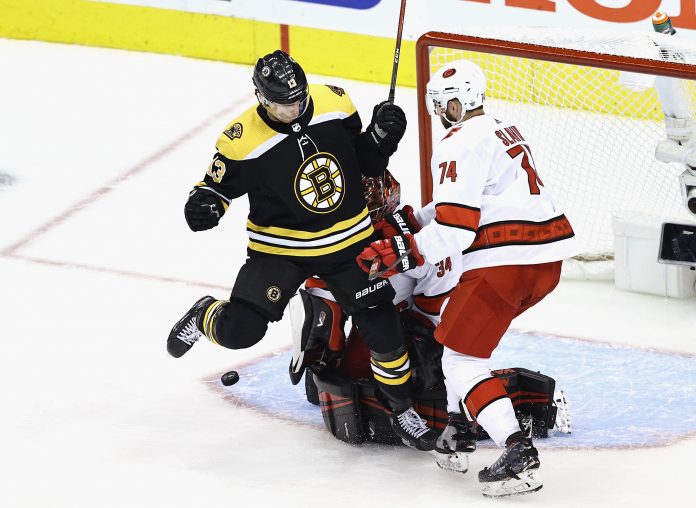 Carolina Hurricanes v Boston Bruins - Game One