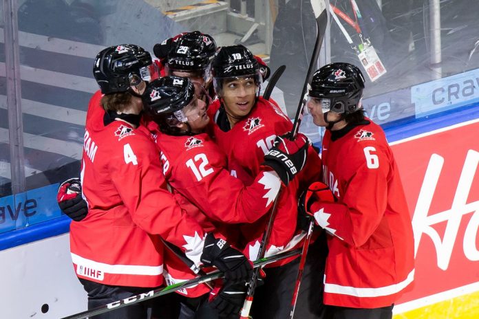 Canada v Switzerland: Preliminary Round Group A - 2021 IIHF World Junior Championship
